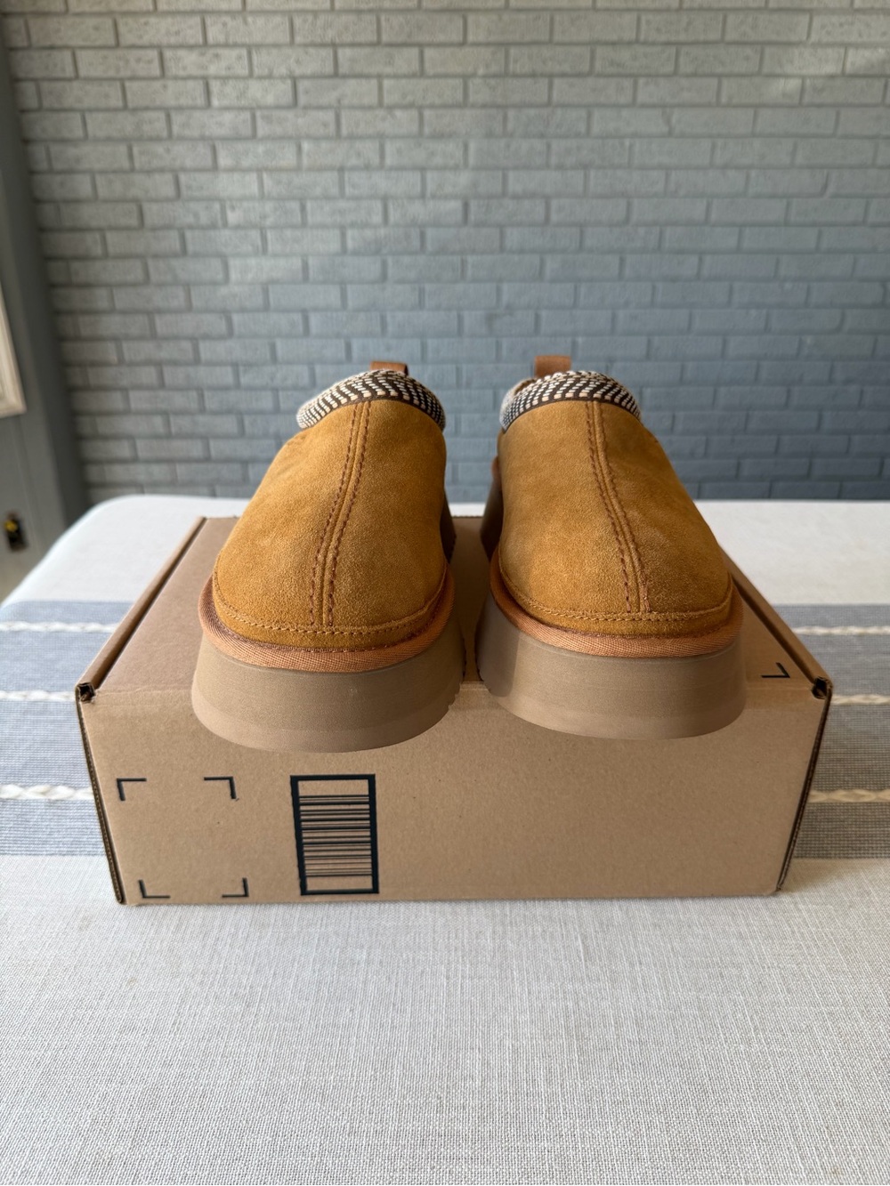 NEW KOOLABURRA BY UGG Buree Platform Slippers Shoes Mules Chestnut 9 - Picture 4 of 8